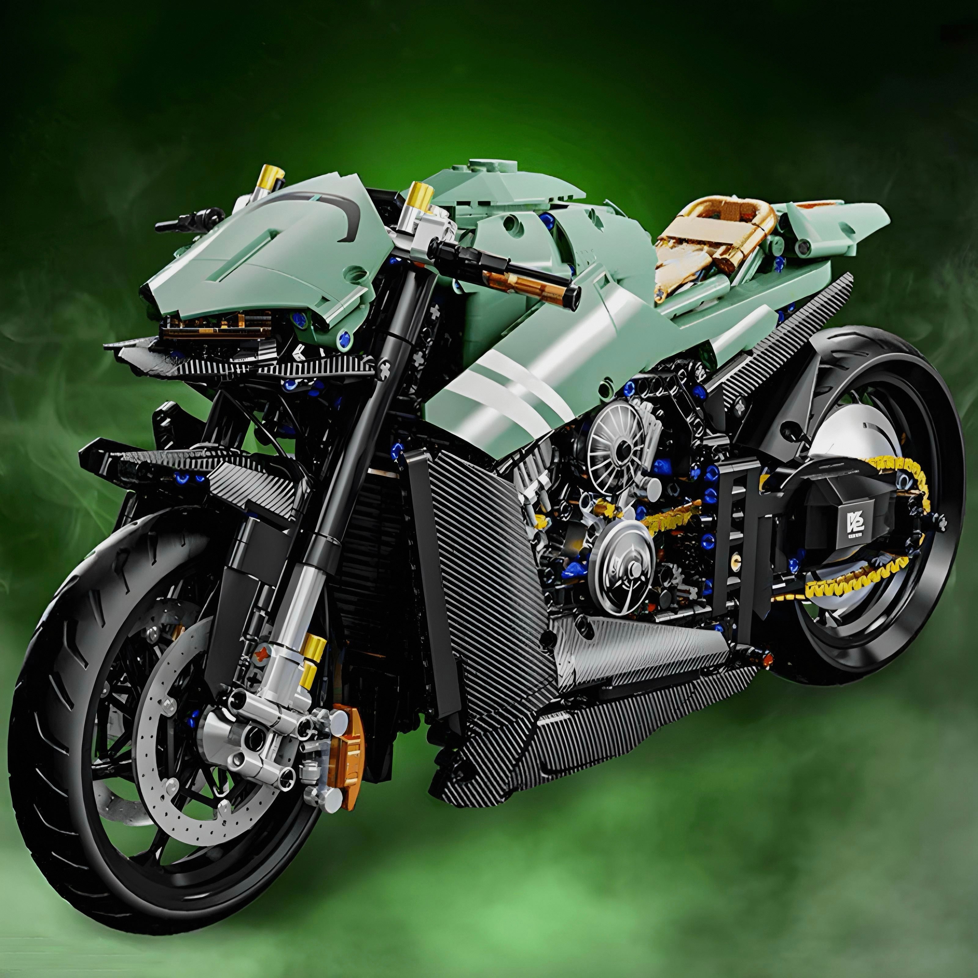 Race Spec Motorcycle | 2176pcs - Image 2