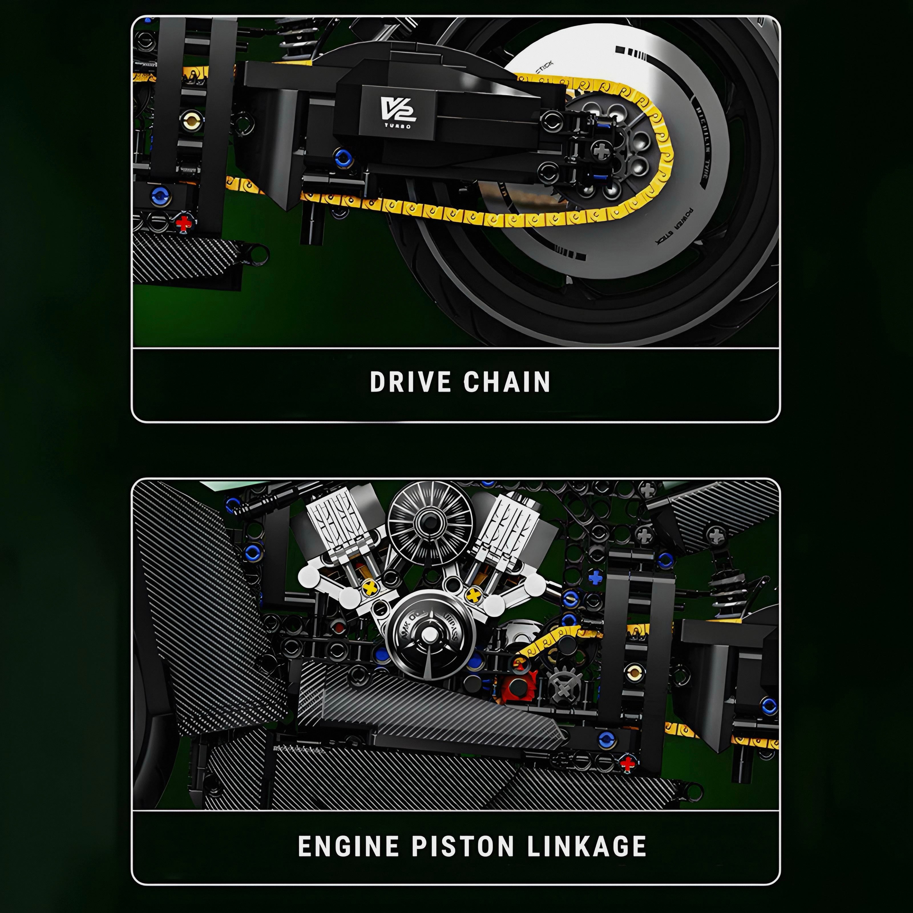 Race Spec Motorcycle | 2176pcs - Image 4