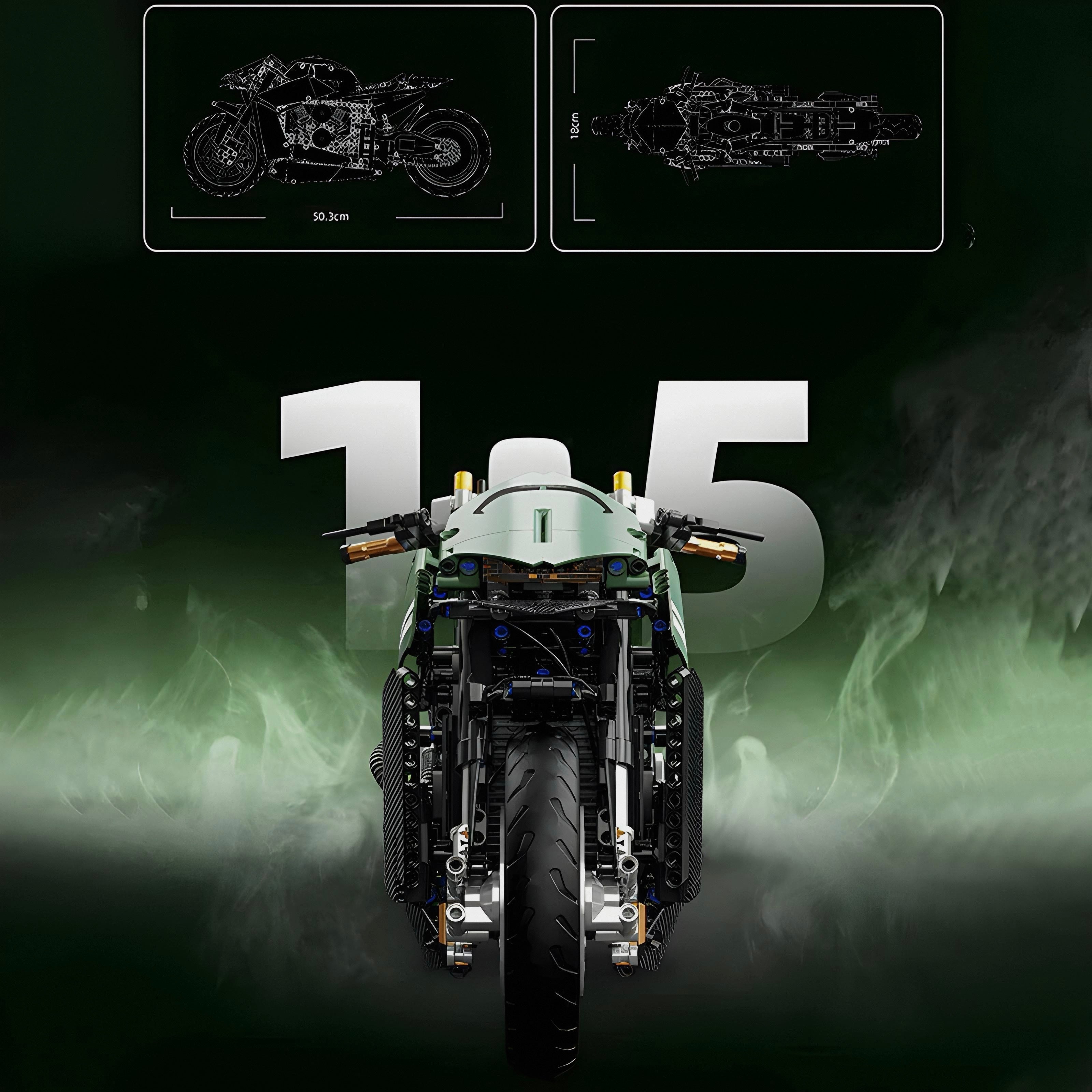 Race Spec Motorcycle | 2176pcs - Image 5