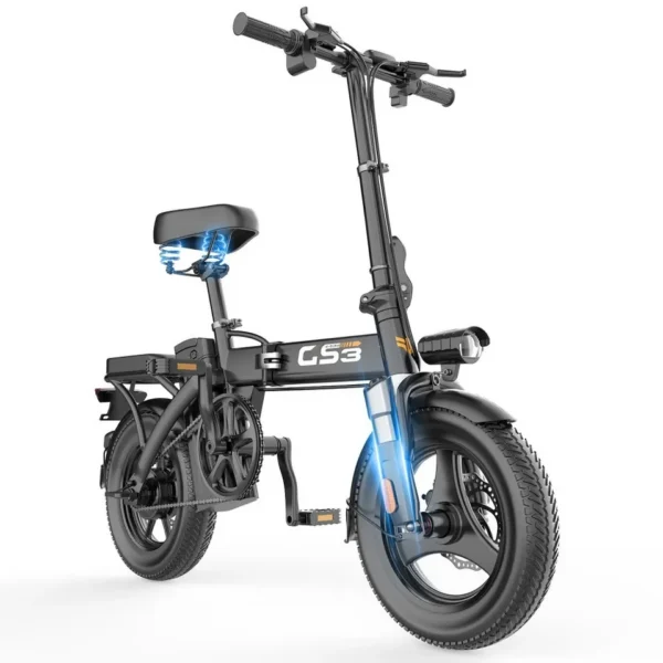 BUY BEST QUALITY UPlee GS3 2026 Electric Bike, 48V 15AH 500W Motor, Maximum Speed ​​of 20KM/H | Timeless