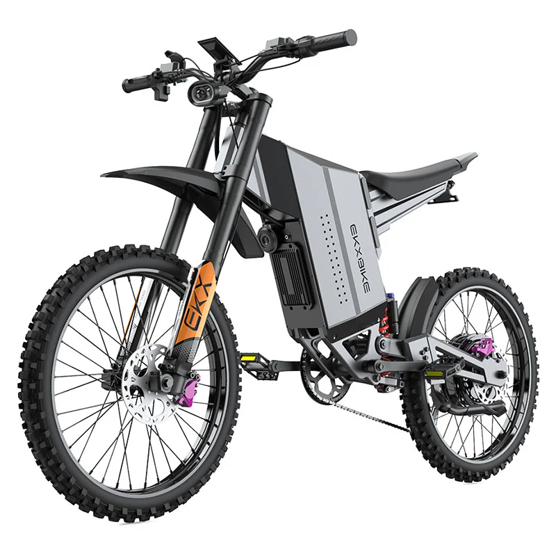 E6UItra 25 inch off-road electric bicycle 60V30AH motor rated power 3000W peak 6000W80KM/H adult electric bicycle - Image 2