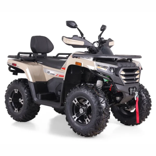 Tao 2026 300cc 4-stroke Gas-powered Atv Adults Durable 4-wheel High Carbon Steel Frame Automatic Shaft Drive Off-road Quad Bike
