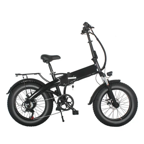 20-Inch Folding Beach Fat Tire Snowfield Electric Bicycle Power Lithium Battery off-Road Электрический велосипед