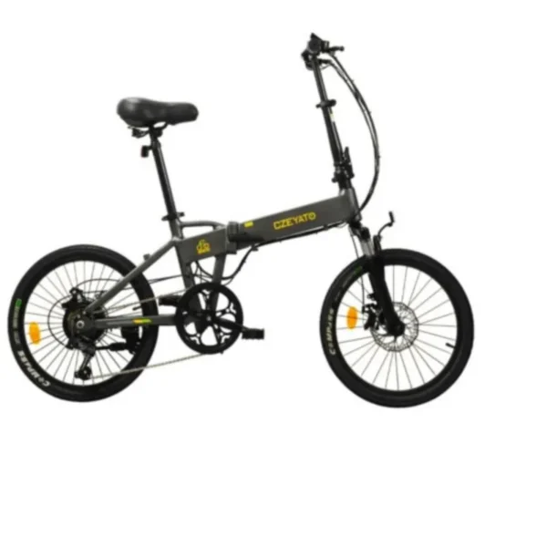 Folding Assisted Bicycle Ultra Lightweight Portable Small Battery Electric Bicycle Adult Commuting Variable Speed bike electr