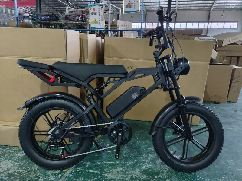 Ebike Electric Bicycle 20-inch Fat Tire Snow Beach Helps Super73 New Energy Endurance Bicycle
