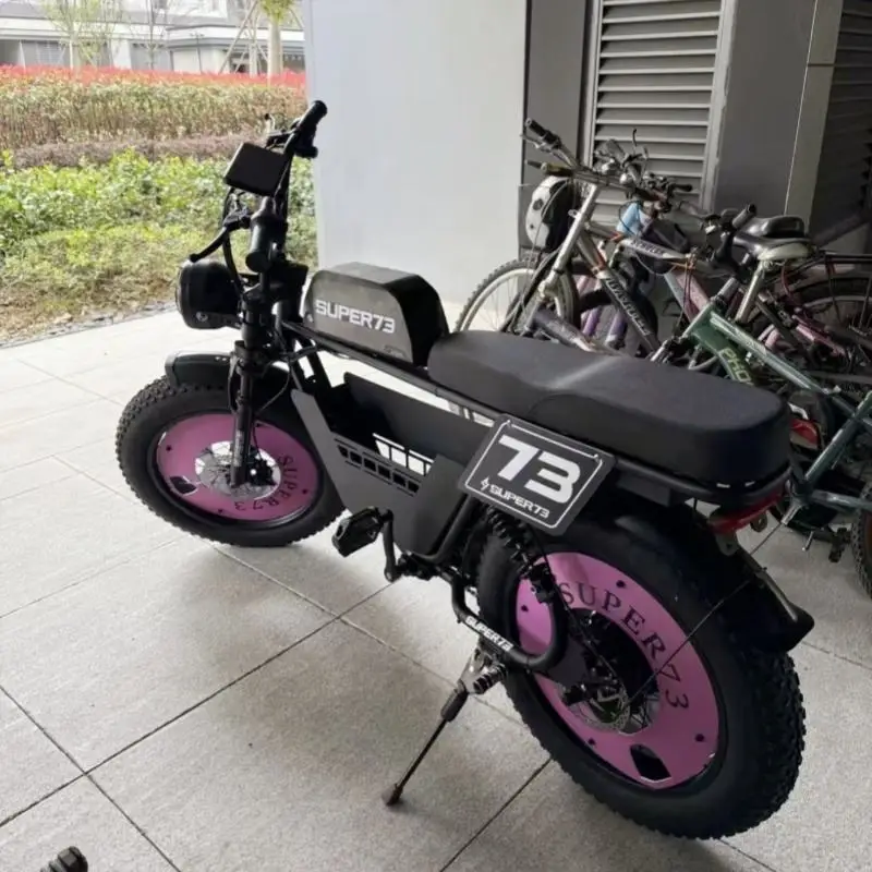 SUPER73 Adult electric bicycle 500W motor 48V20AH lithium battery off-road electric bike 20-inch tire sand snow mountain E-bike - Image 3