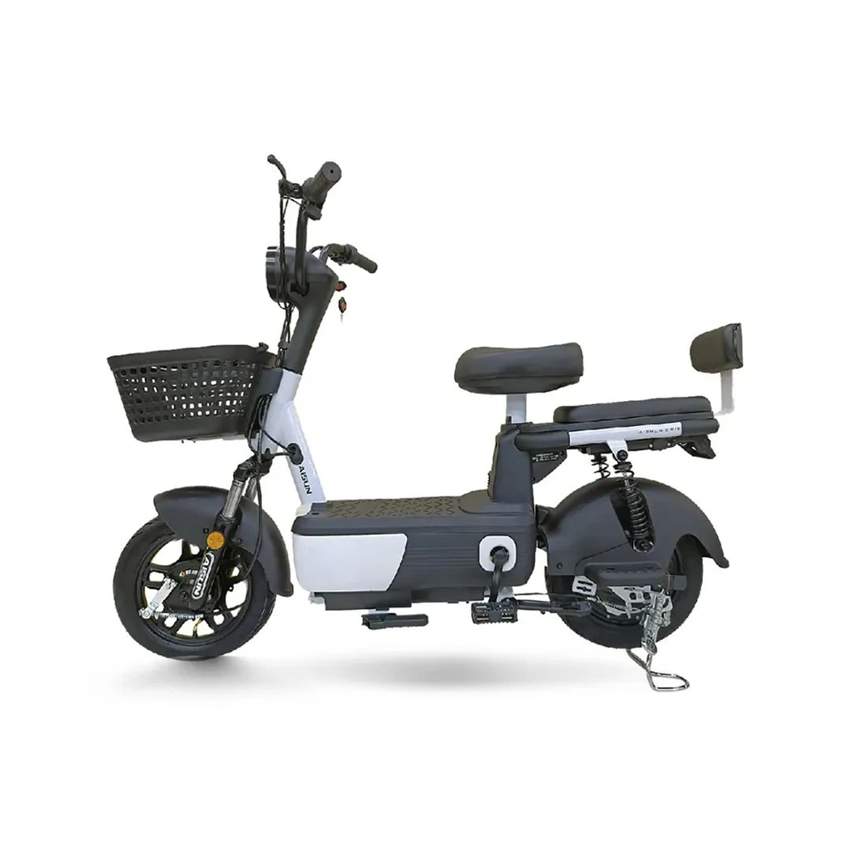2023 New 350W Electric Bicycle Step Through Electric City Ebike Scooter With Pedal - Image 5