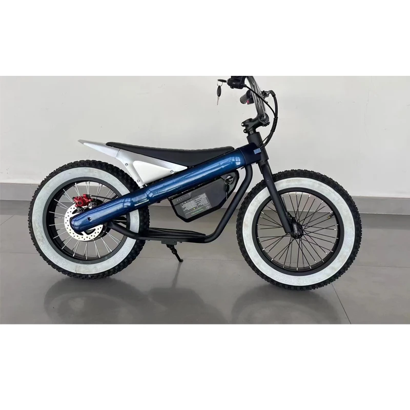 2024 Kids Electric Bike 36V 250W 350W Motor Optional Frame Color Seat For One Kids Double Seat For Two Kids - Image 3