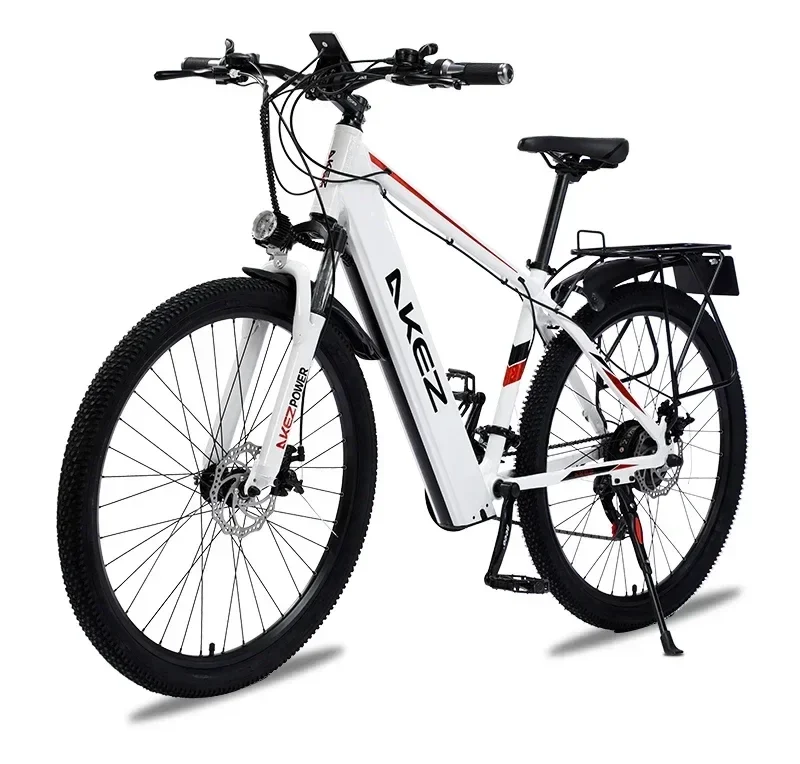 New Electric Bicycle 350W motor 36V10.4AH battery 27.5thin tires Mountain Snow Transportation City E-Bike 21 speed Electric Bike