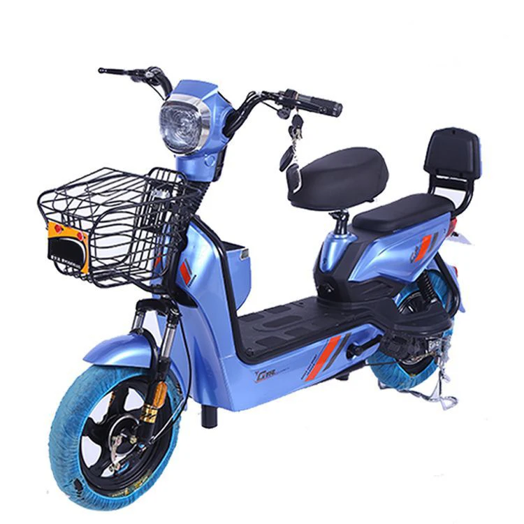 14 Inch Electric Bicycle Bike 350W 48V LEAD ACID Battery Step Through E Bike City Electric Bike - Image 4