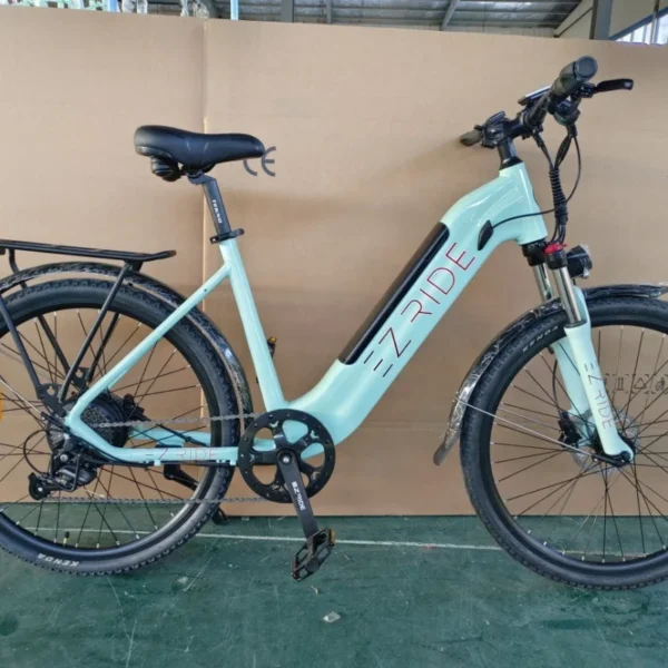 Women's Electric Bicycle Aluminum Alloy Lithium Battery-Powered Adult Off-Road Variable-Speed Mountain Bike Racing Bike