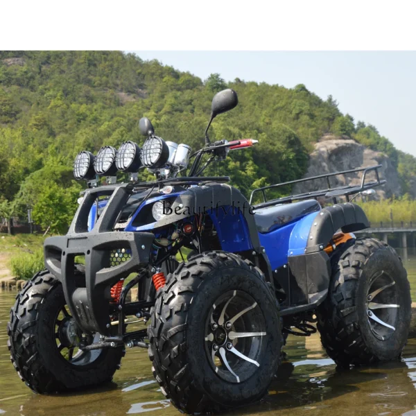 5ATV four-wheel off-road big bull four-wheel drive automatic transmission shaft double electric motorcycle