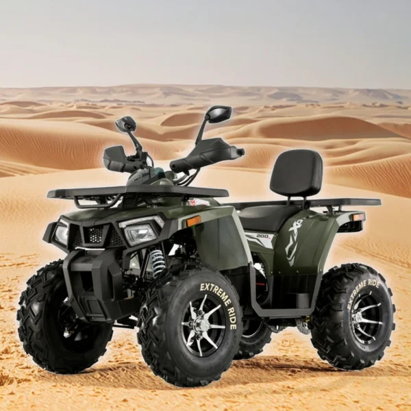 2025 New 200cc ATV 4 Wheeler Cuatrimoto Automatic Chain Drive Quad Bike Atv 200cc With EPA CE