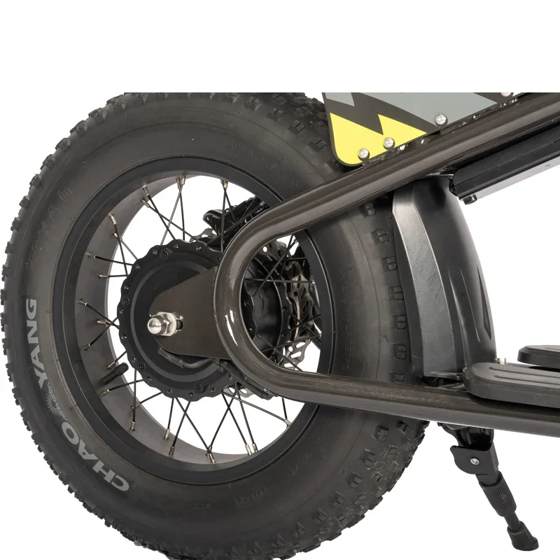 Off-road Electric Vehicle 48V350W High Performance 16 Inch Fat Tires Riding More Stable Electric Dirt Bike For Kids Ebike - Image 6