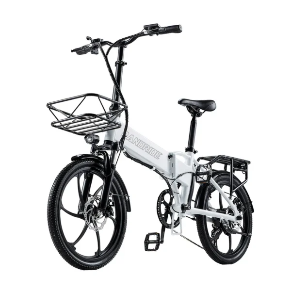 Electric Bike RANDRIDE YA20 500W Motor 48V 12.8Ah Lithium battery 20*1.95inch tire Max Speed 40KM/h Electric Bicycle City E bike