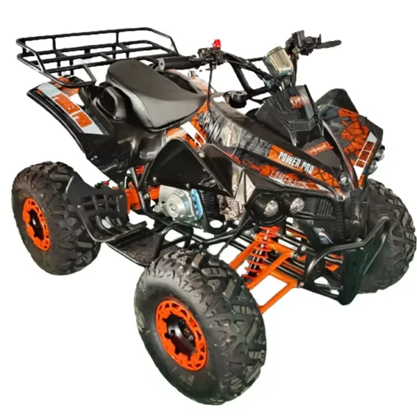 Model ATA110-F 110cc Kids Automatic 36V Mototec Rex 110cc 4-stroke Kids Gas Atv Blue 49x29 110cc Quad Bike