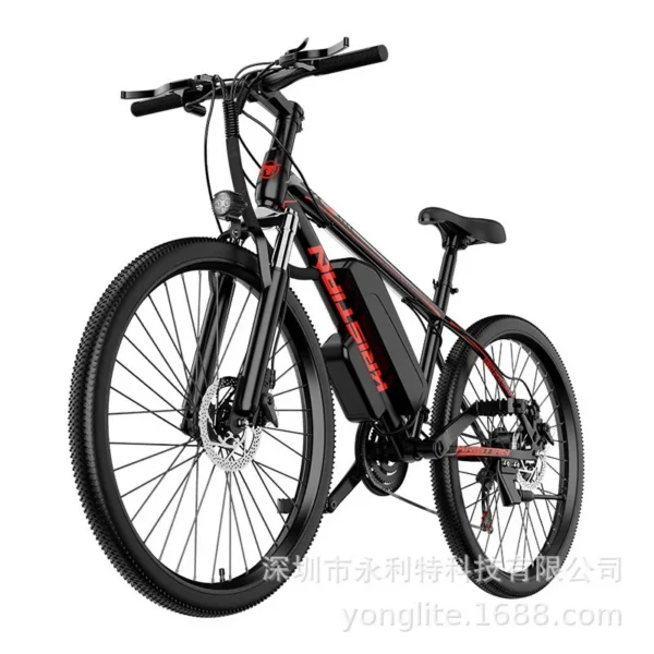 26 Inch Mountain Assisted Electric Bike, Lithium Battery, Off-road Variable Speed Electric Bike, Youth Electric Bike
