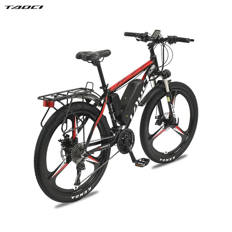 26-inch Outdoor Cycling Lithium Battery Aluminum Alloy Frame Mountain Off-road Adult Variable Speed Snow Electric Bicycle - Image 5