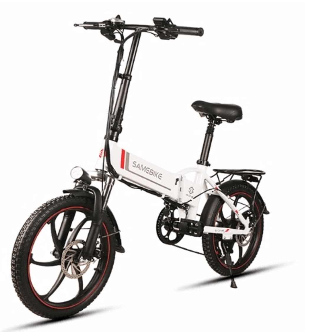 Electric Bicycle Samebike 20LVXD30-II Adults Mini Folding 350w 10.4AH Detachable Lithium Battery Motor  Portable Moped E-bike