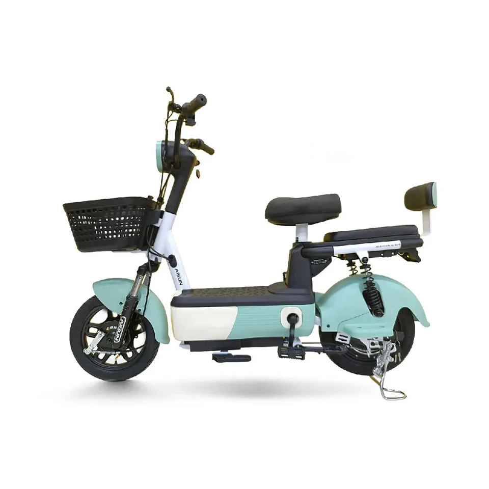 350W Electric Bike Scooter 14 Inch Electric Bicycle Electric City Bike With Seat
