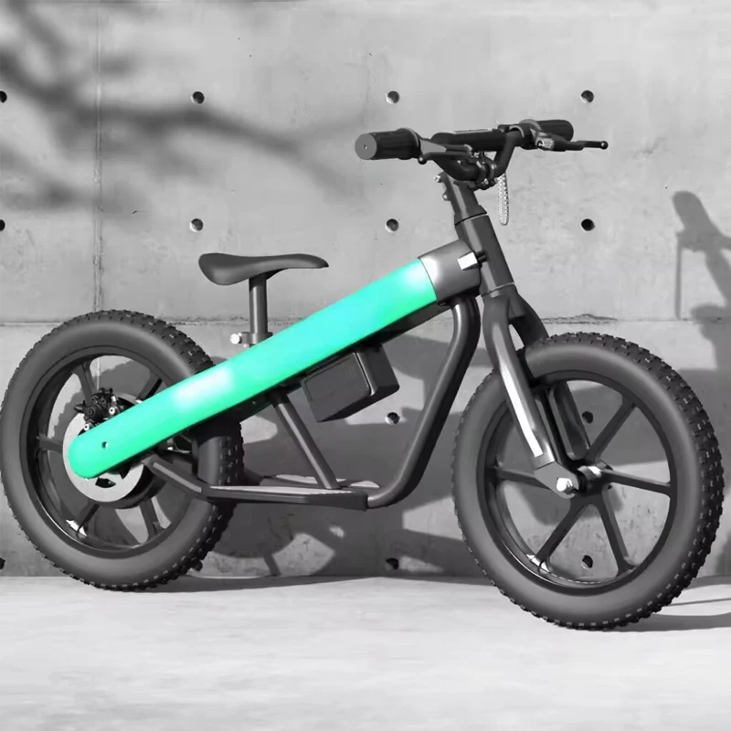 2024 Kids Electric Bike 36V 250W 350W Motor Optional Frame Color Seat For One Kids Double Seat For Two Kids - Image 2