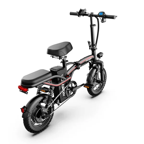 Электрический велосипед 14-inch Portable Aluminum Alloy Foldable Lithium Battery Assisted Electric Bicycle