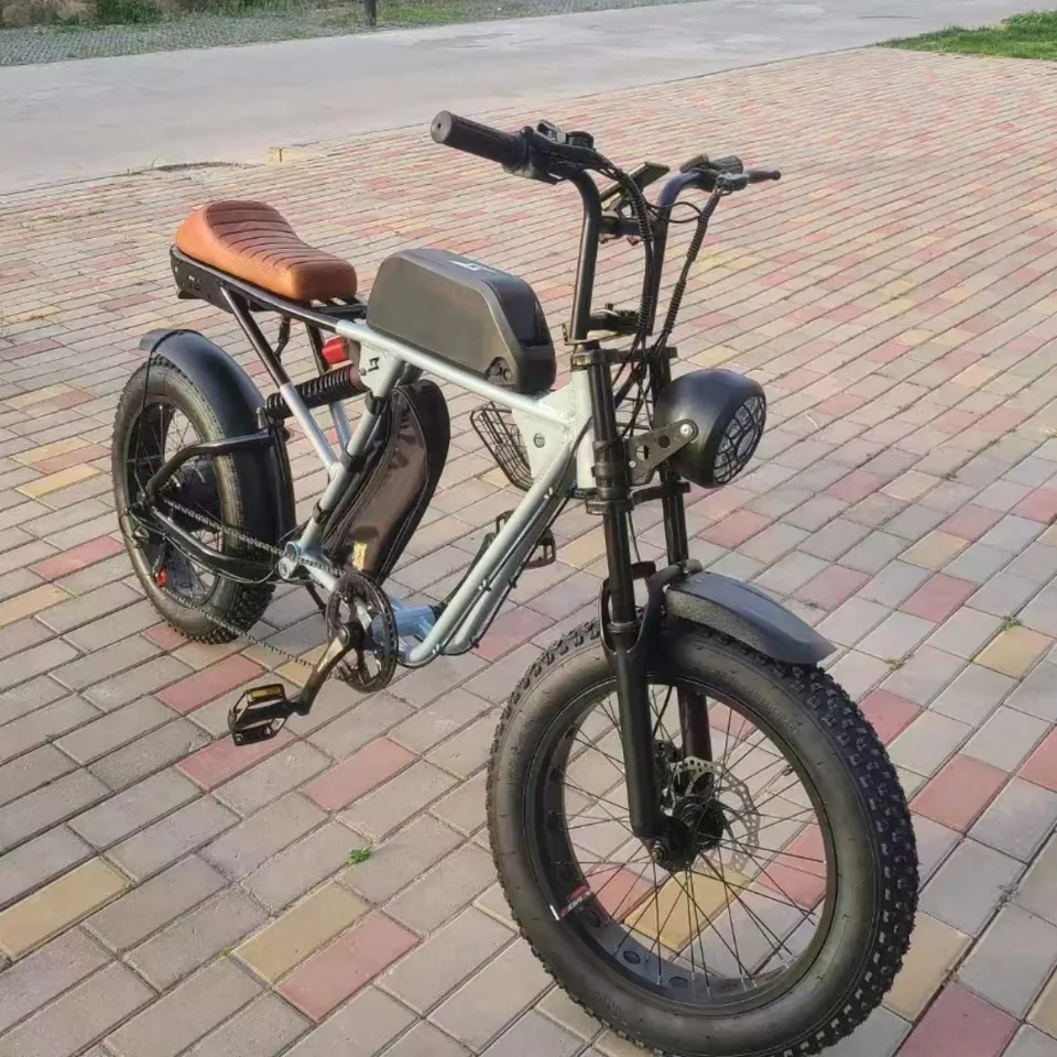 Hot Sale Super 73v Retro Chopper Fat Tire Electric Bike Stealth Bomber Electric Bike - Image 3