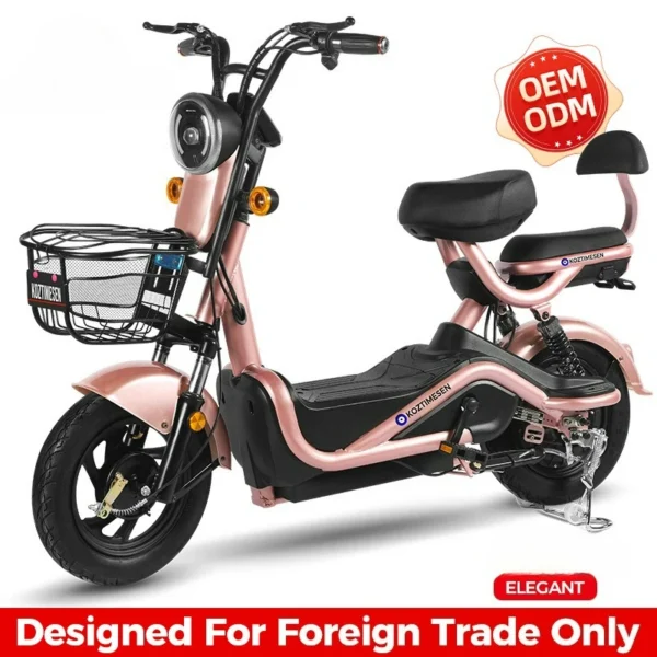 48v 70km Two-wheeled Electric Vehicle Adult Small Electric Bicycle Double Two Wheels Electric Bike