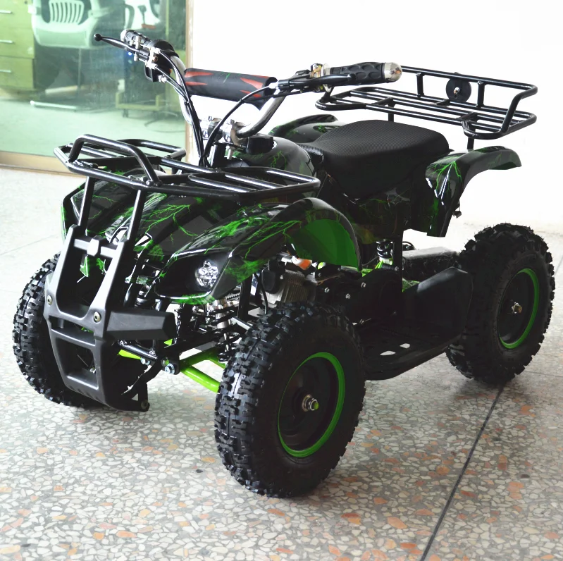 49cc Mini Bull Kids ATV 2-Stroke Quad Bike with Disc Brakes, Safe Off-Road Ride for Boys & Girls, Ideal Gift