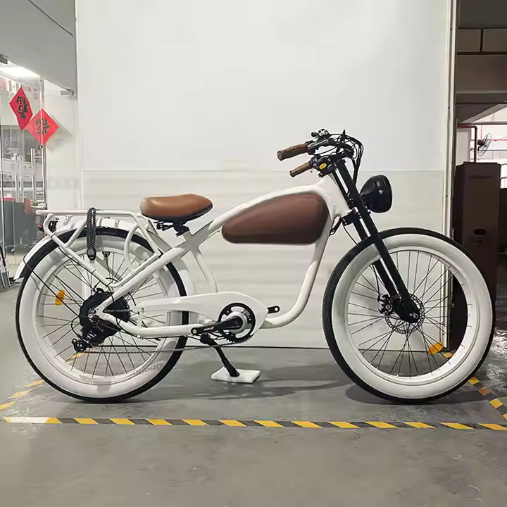 NEW Electric Bicycle 24/26inch Detachable Lithium Battery Electric Bike 7speed 25 Km/h Range Adult Urban Commuter Retro E-Bike - Image 2