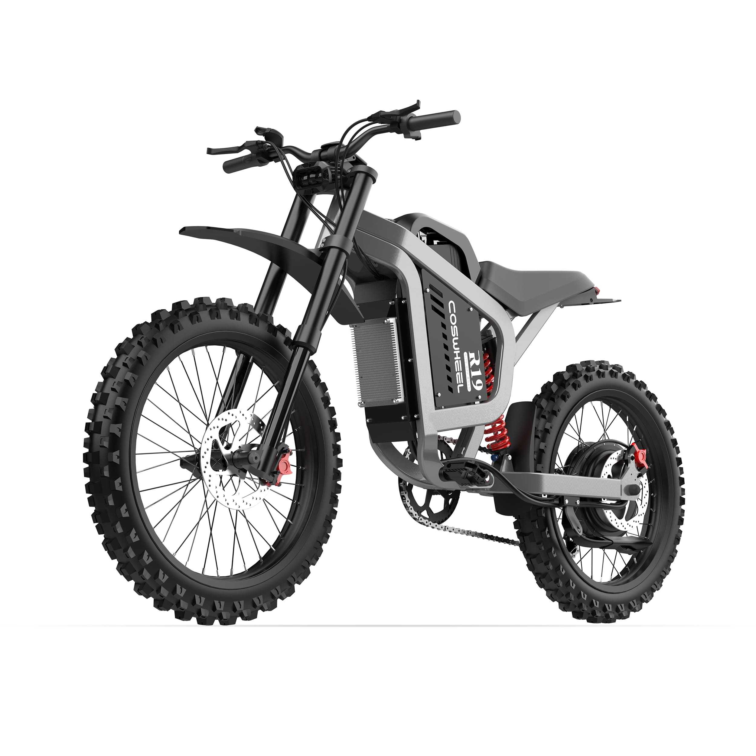 SLDBK R19 Electric Dirt Bike High Power 6000W Adult Electric Motorcycle 72V40Ah Battery Off-Road E-bike Use 85kmh Mountain EBike - Image 4