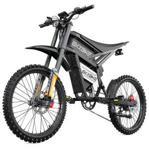 E6UItra 25 inch off-road electric bicycle 60V30AH motor rated power 3000W peak 6000W80KM/H adult electric bicycle