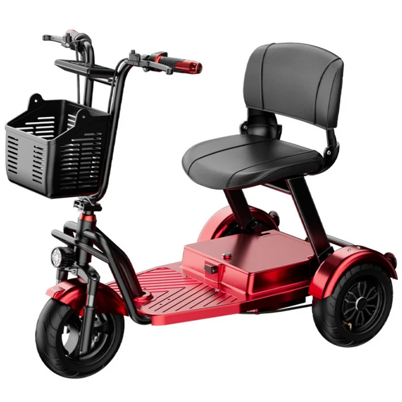 New Two-Wheel Pet Lithium Battery Parent-Child Fashion Power Folding Mini Scooter 48V Electric Bicycle - Image 3